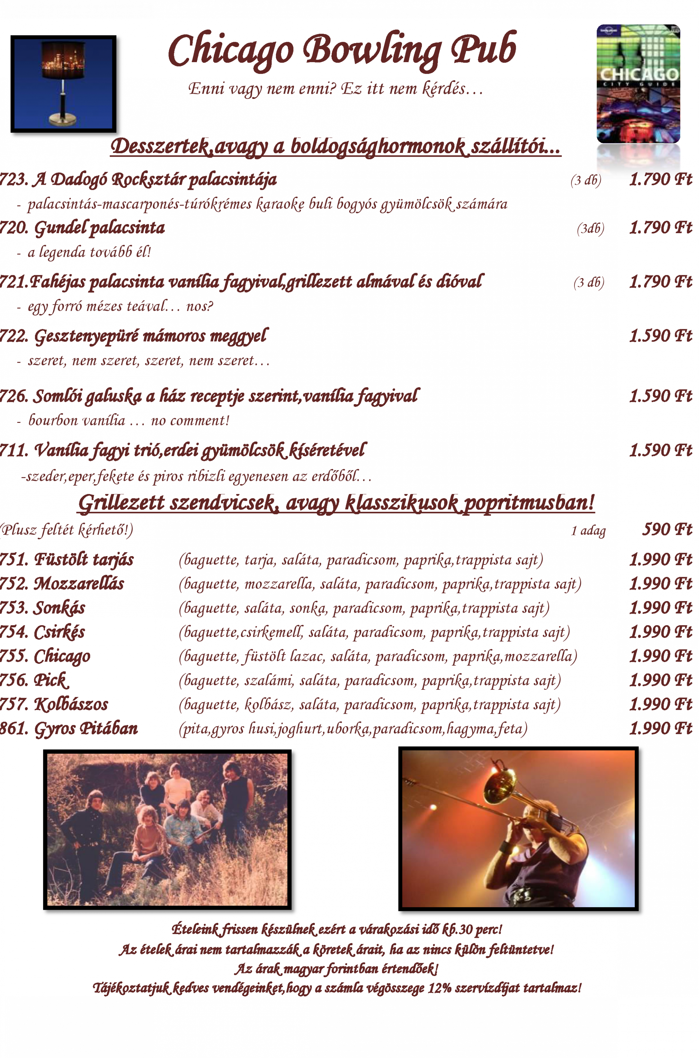 desszert grillezett