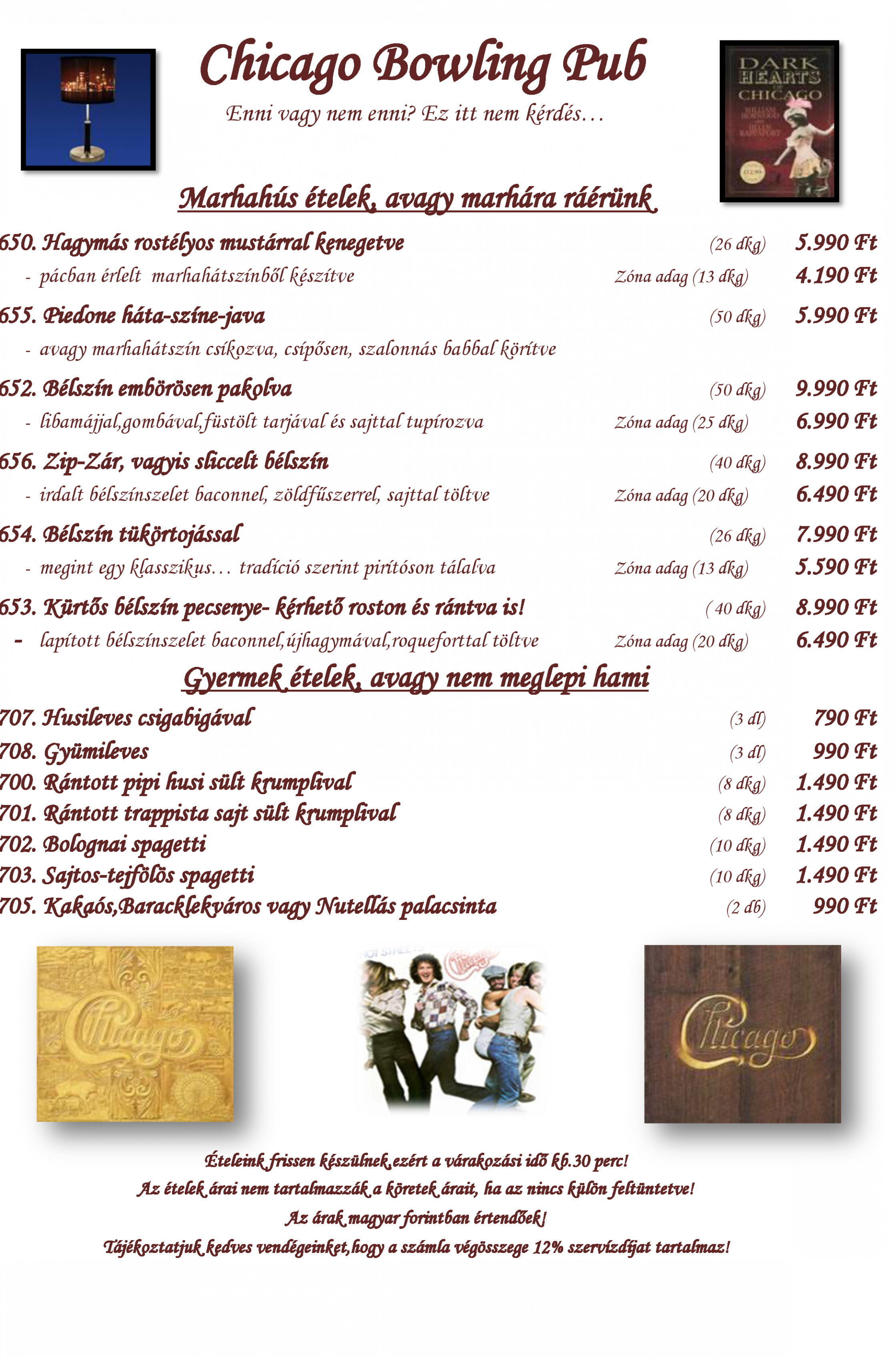 marhahus es gyerek etelek